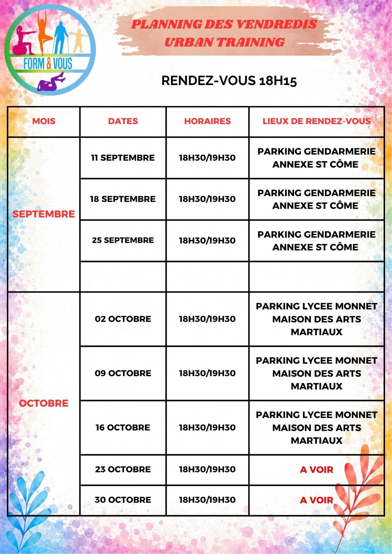 Septembre octobre