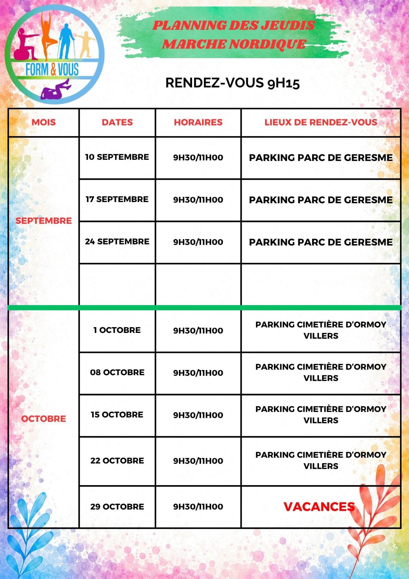 Septembre octobre